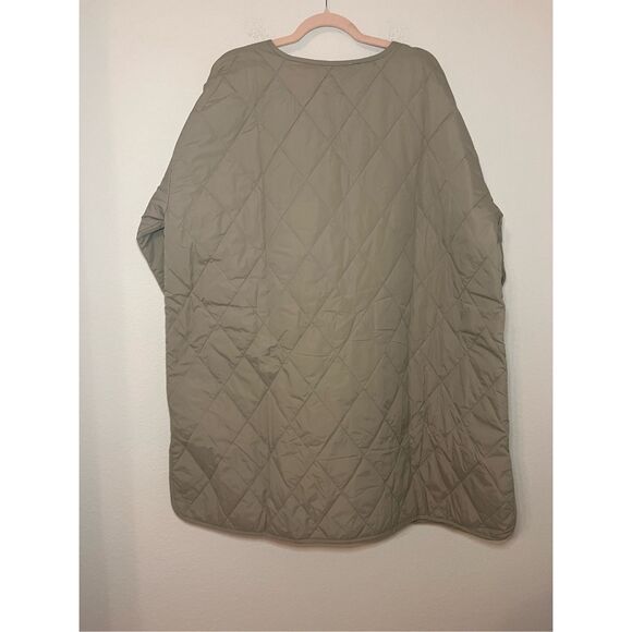 Michael Stars Sonnet Quilted Jacket Button Up Light Olive NEW - Picture 10 of 10